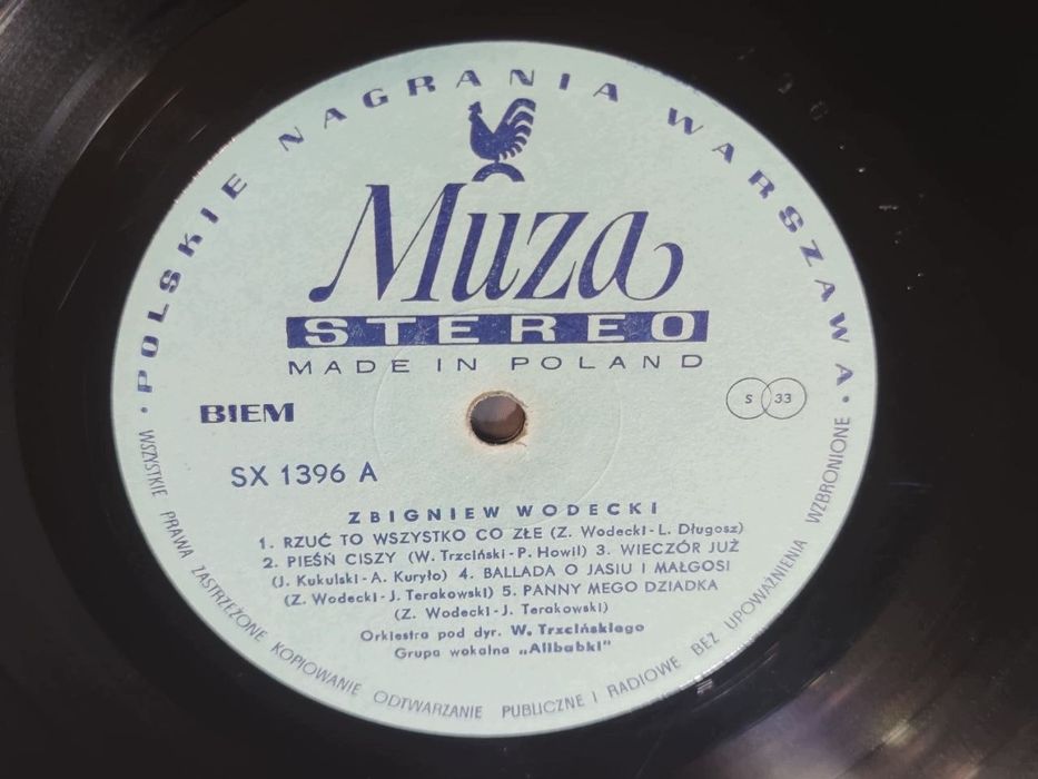 Zbigniew Wodecki. 1976. Muza. VG
