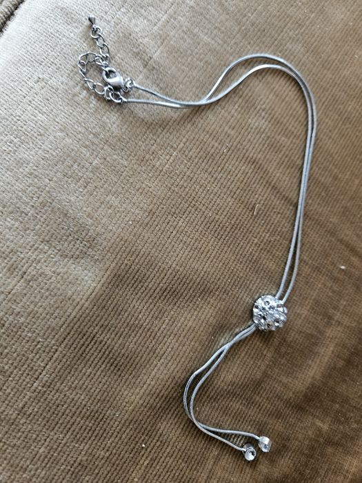 Naszyjnik żmijka z kulką