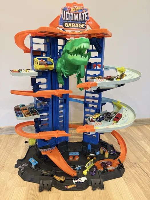Garaż Hot Wheels Ultimate T-Rex
