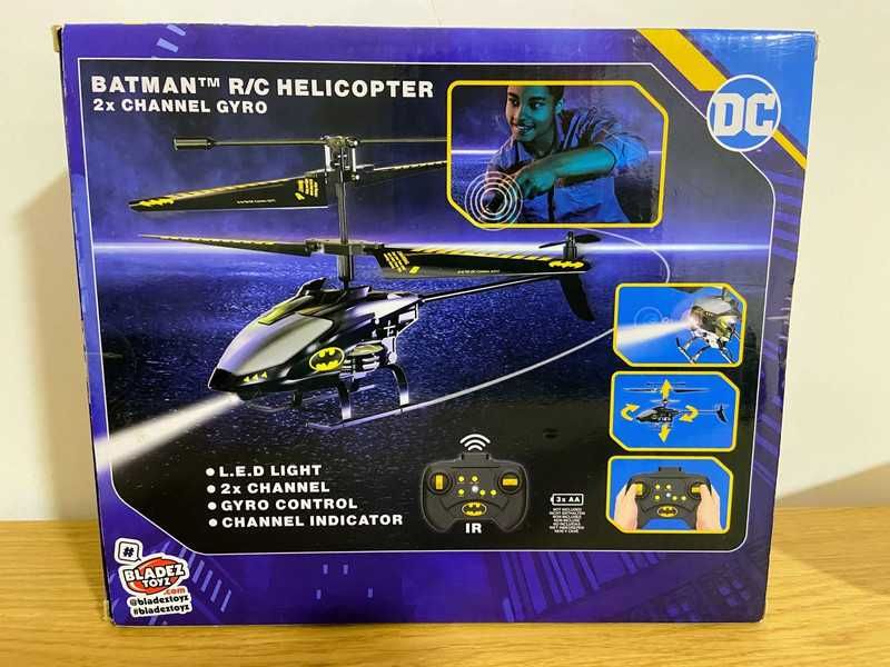 Batman RC Helicóptero como novo - Entrega grátis