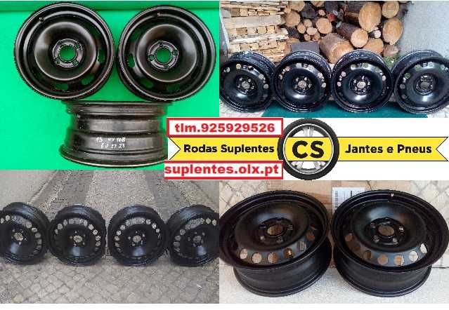 jantes 14 e 15 VW Renault Audi Skoda Seat Citroen Opel Toyota Peugeot
