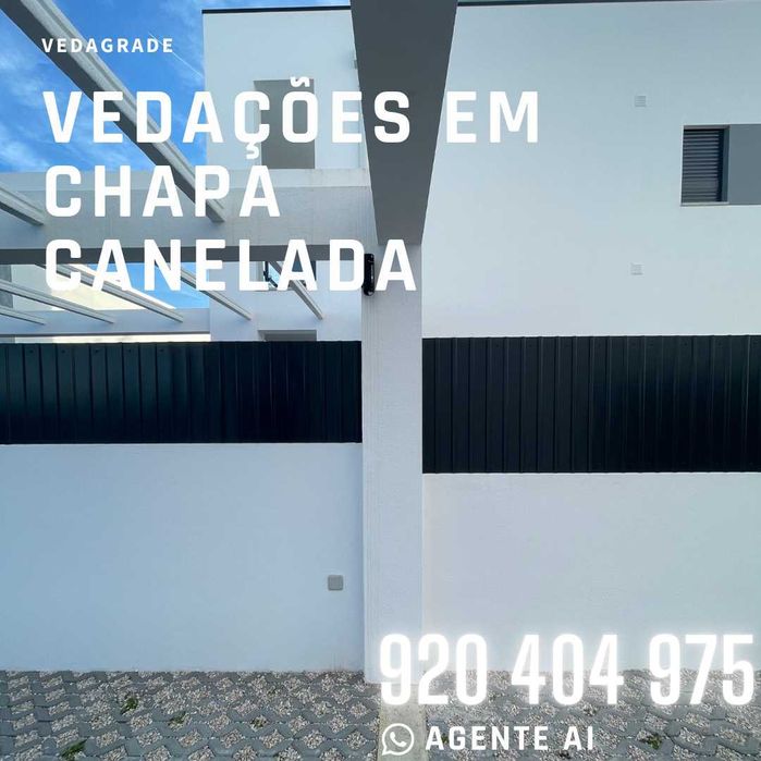 Vedações / Chapa / Rede / Painel de rede / Gradeamentos / Portão