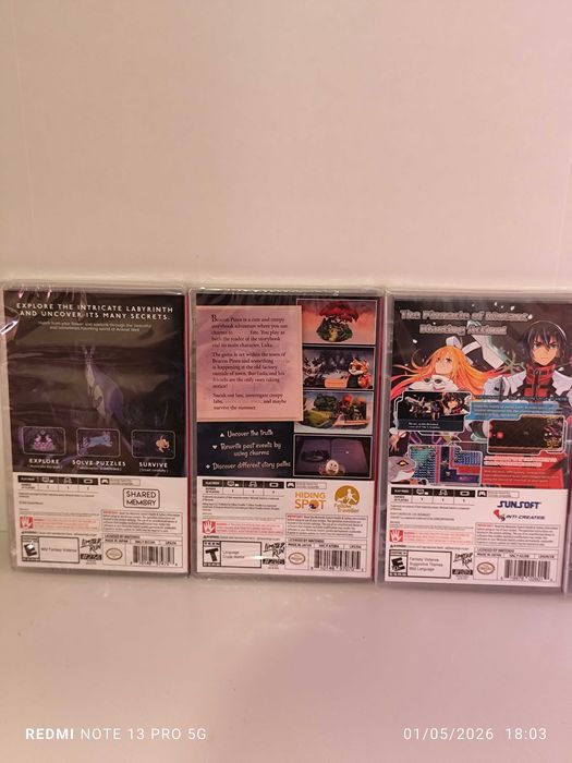 Jogos Selados Limited Run para Switch