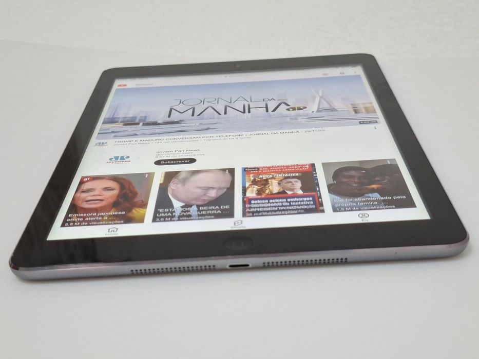 Apple iPad Air  Modelo A1474 9.7" | Cinzento Sideral, WiFi | Impecável