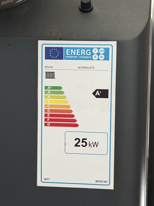 Sistema Solius 25Kw (2020)- Caldeira Pellets + deposito + cilindro