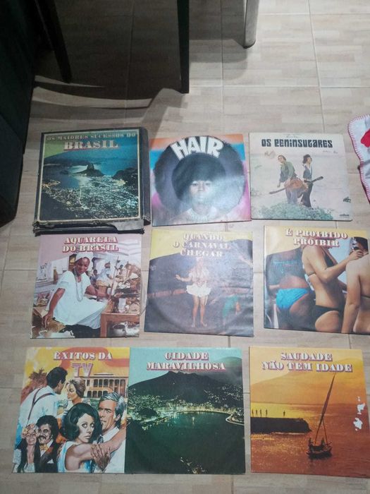 30 discos vinil antigos