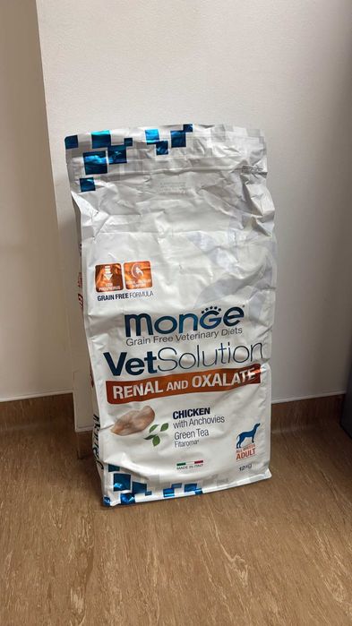 Ração 12Kg Monge VetSolution Renal and Oxalate Galinha