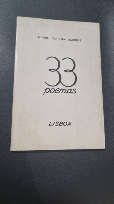33 poemas Manuel correia marques