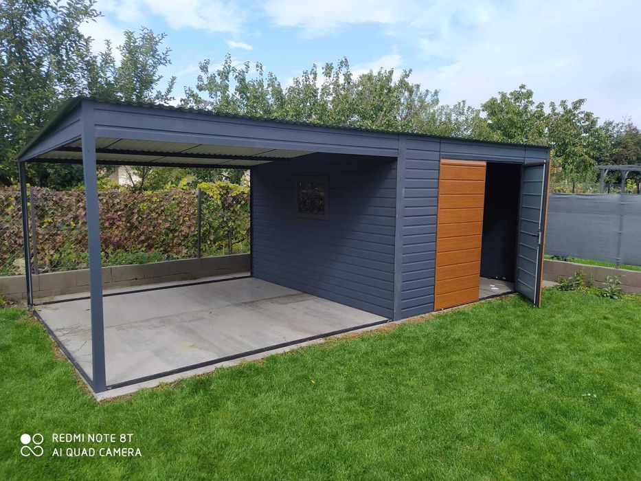 Garaż Blaszany Drewnopodobny , Garaże Blaszane , Blaszak  - ESSTAL*