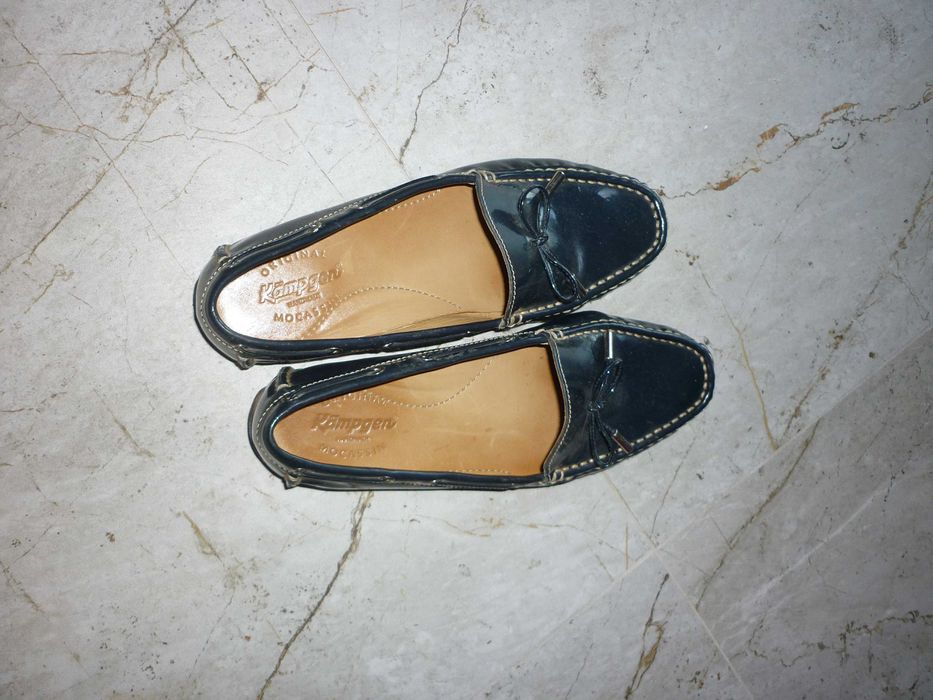 Kämpgen skórzane mokasyny