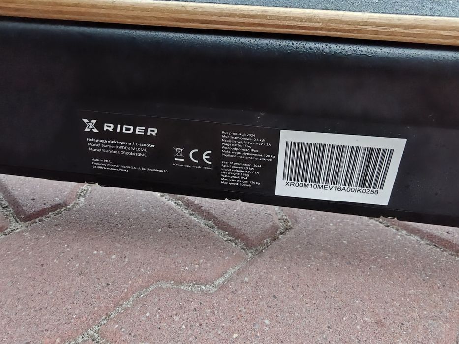 Hulajnoga xrider m10