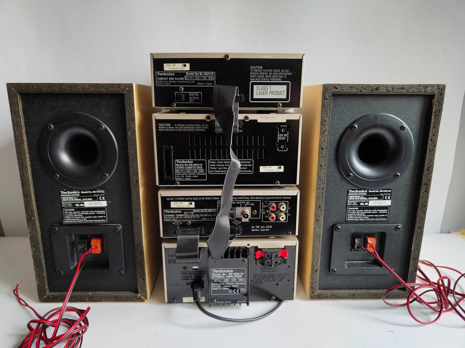 Wieża Technics SE-HD310 z kolumnami