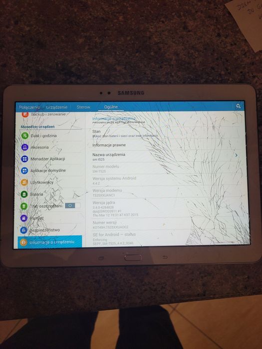 Tablet SM T525 samsung