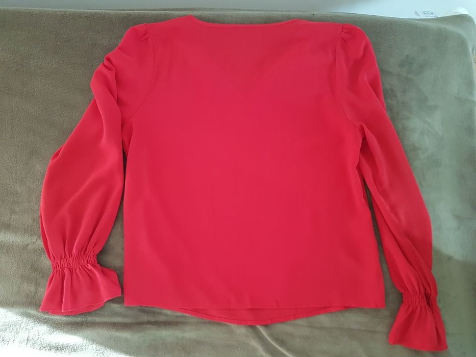 Malinowa bluzka firmy SHEIN XL (44)