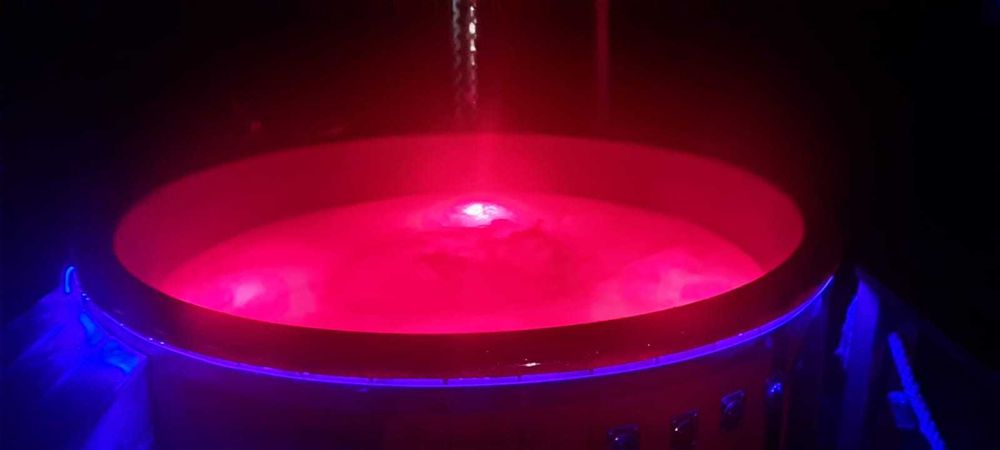 Balia/bania ogrodowa jacuzzi z hydromasażem 200cm dla 8 osób