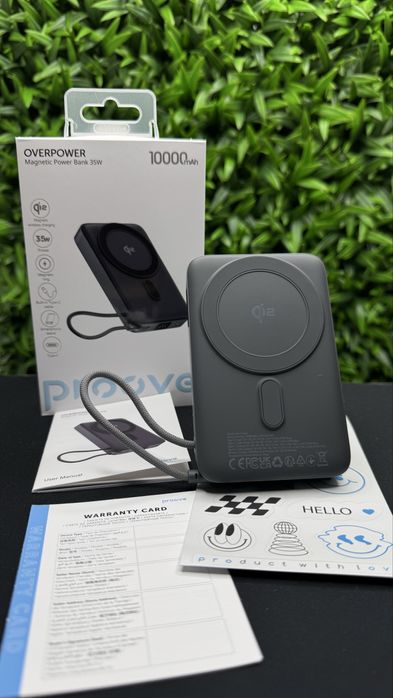 Крутецька новінка павербанк Proove 10000 mAh 35W magsafe for Iphone