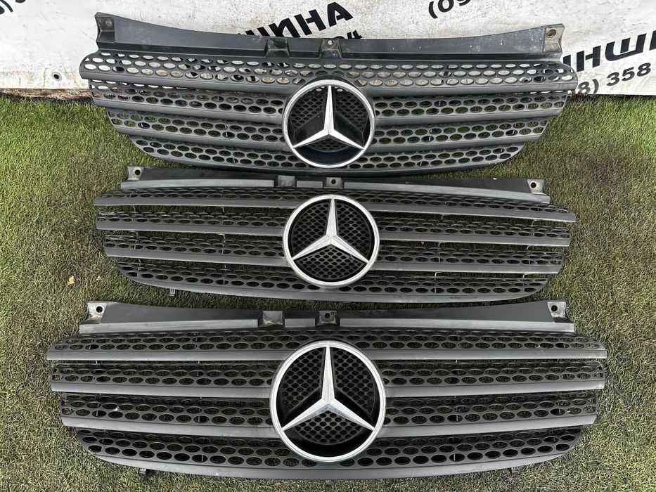 Решітка радіатора Мерседес Віто W 639. Mercedes Vito.