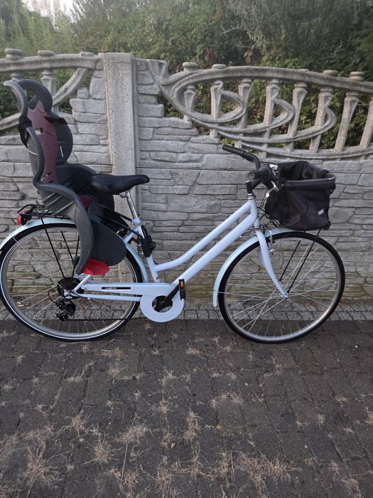Rower z koszykiem