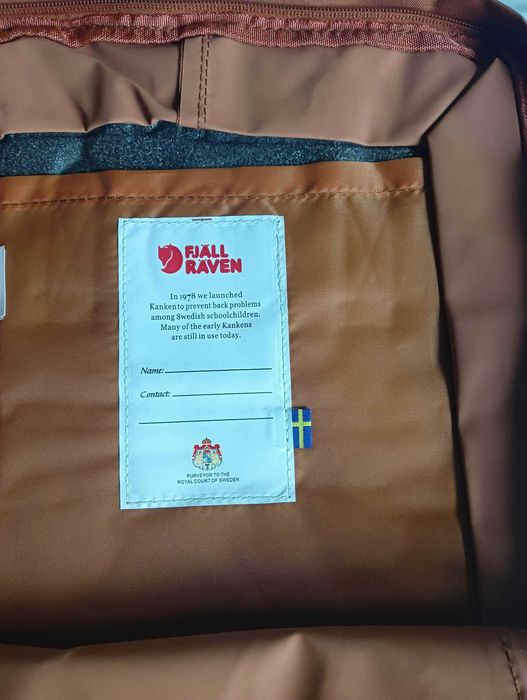 Plecak Fjallraven Kanken - 16 Litrowy - Rudy