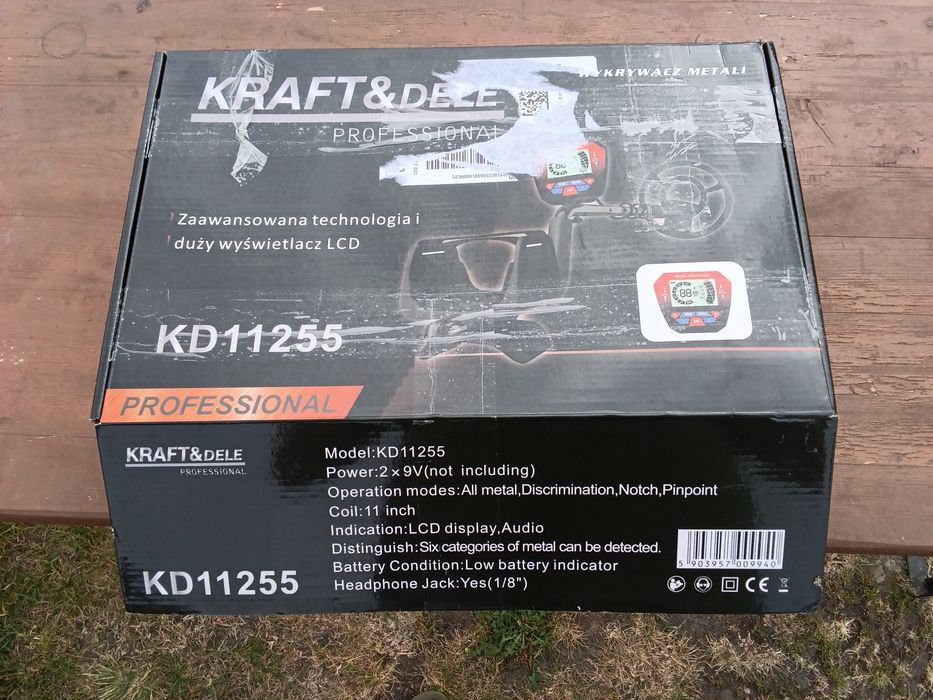 wykrywacz metali kraft&dele kd11255