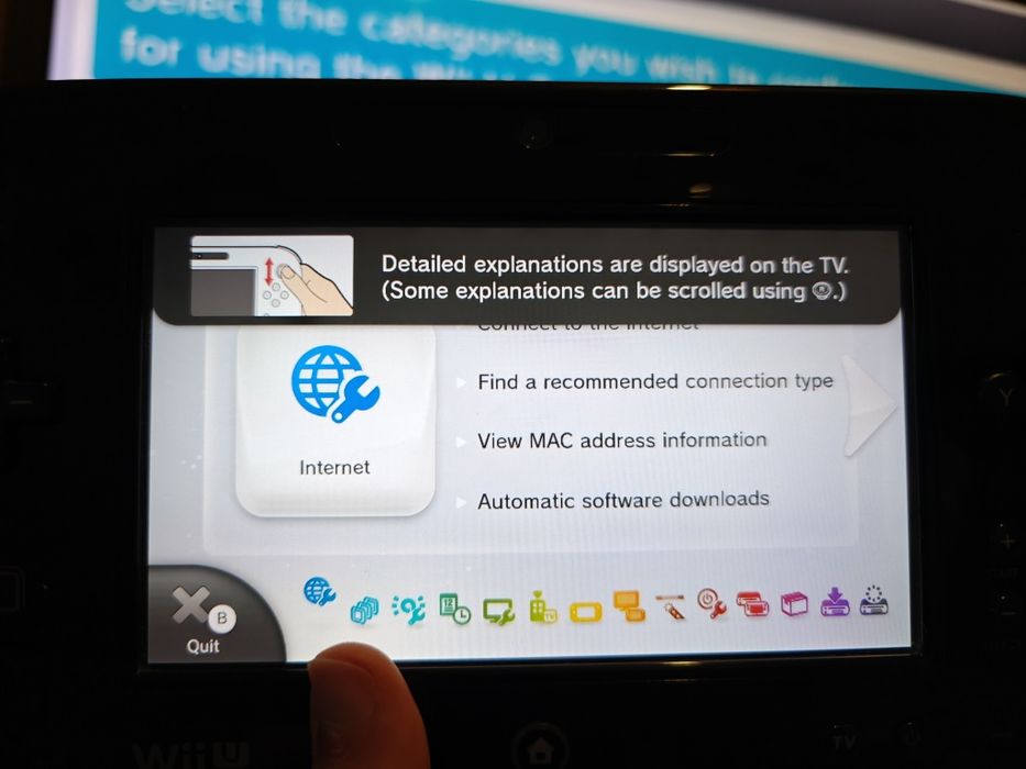 Wii U preta de 32GB com gamepad
