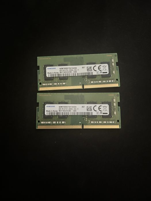 Pamięć RAM SODIMM DDR4 8GB (2x4GB) Samsung 3200MHz do laptopa