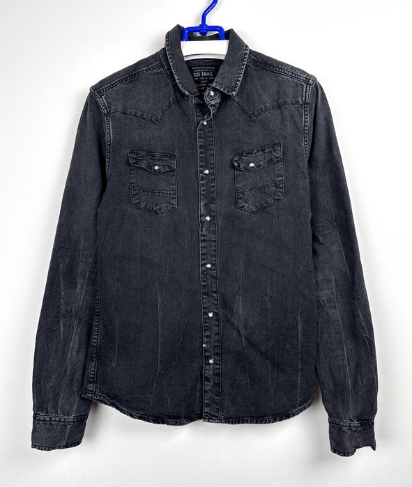 Koszula jeansowa ALL SAINTS Spitalfields denim opium S