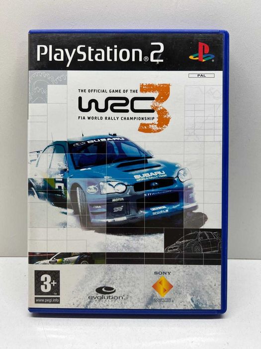 PS2 - WRC 3 The Official Game of the FIA World Rally Championship