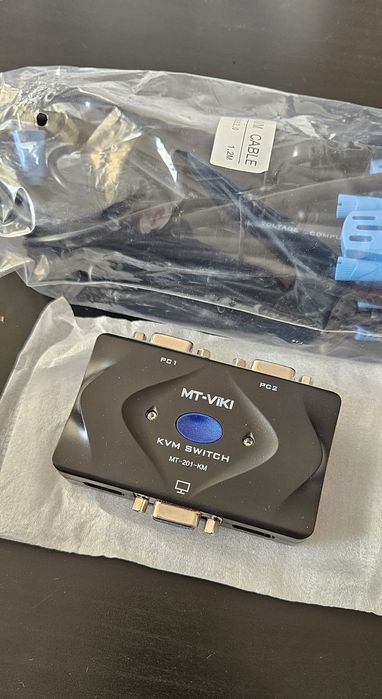 Przełącznik KVM 2 port usb switch