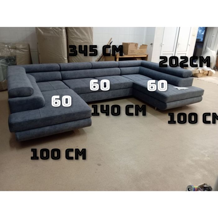 Narożnik Neapol U ruchome zagłówki promocja!