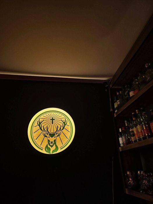 Duży LED Jagermeister
