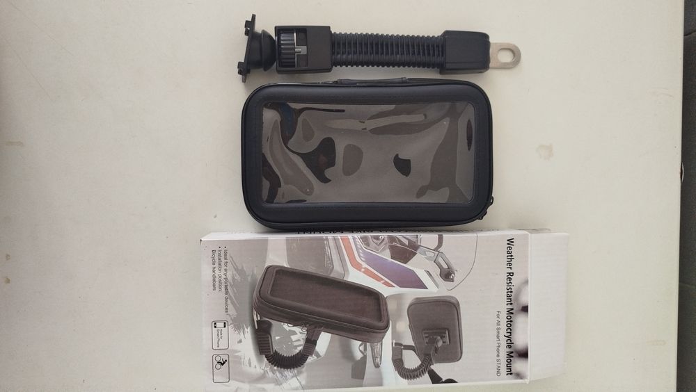 Suporte de telemóvel para moto