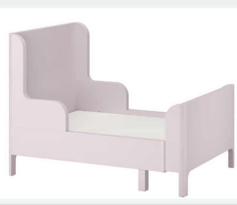 Cama menina IKEA  BUSUNGE cor de rosa (faço entrega)