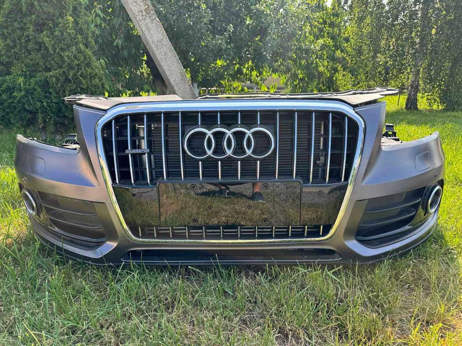 Бампер в зборі Q5 8R 12-16 р Морда ку5 с радиаторами Ку5 решотка морда