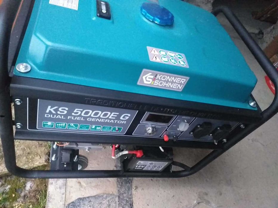 Генератор газ бензин Könner&Söhnen 5000E G Інвертор SOLAX POWER 6.0 kW