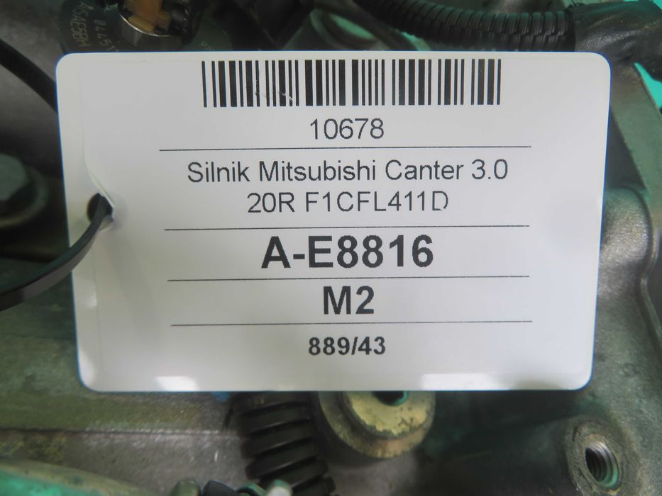 Mitsubishi Canter Fuso 20r 3.0 diesel silnik kompletny F1CFL411D