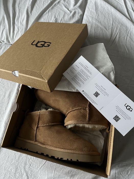 buty UGG Classic Ultra Mini |I Brown brazowe 38