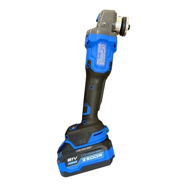 Аккумуляторная угловая шлифмашина (болгарка) ZEGOR AGAX-21BL