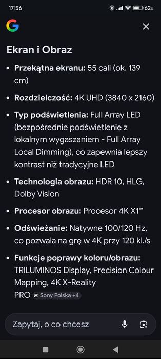 Telewizor Sony Bravia