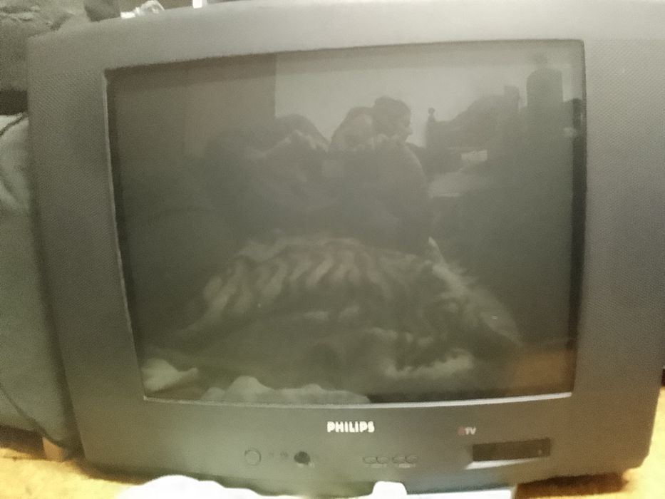 Televisão Philips com comando