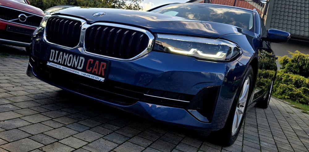 BMW Seria 5 520D. Bezwypadkowy, Serwis ASO, Aktywny tempomat, Full Opcja