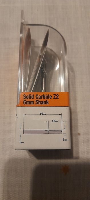 CMT Frez prosty do drewna VHM 5 mm trzpień 6 mm RH 712.050.11