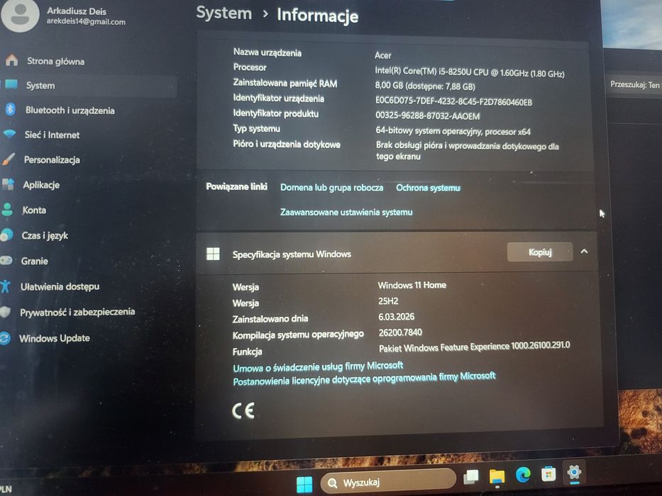 Acer Nitro 5 an515-31