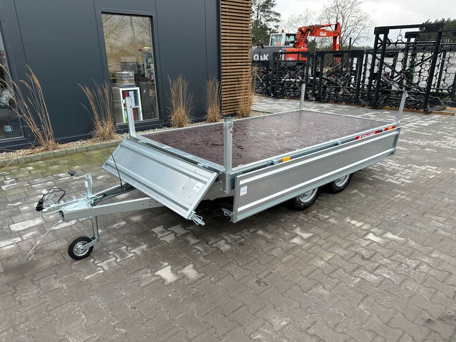 Temared TRANSPORTER 3015/2 - przyczepa samochodowa 304x151 przyczepka