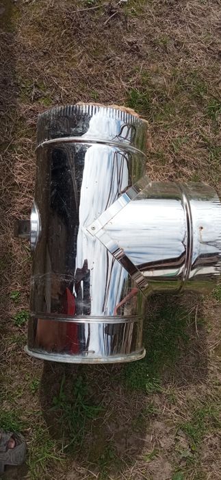 Тройник димоходний.