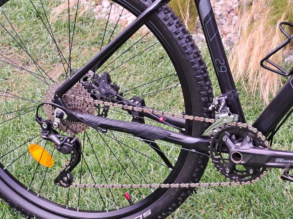 Rower Indiana X-Pulser 5.9, Shimano Deore, amor. Rock Shox XC30, WARTO