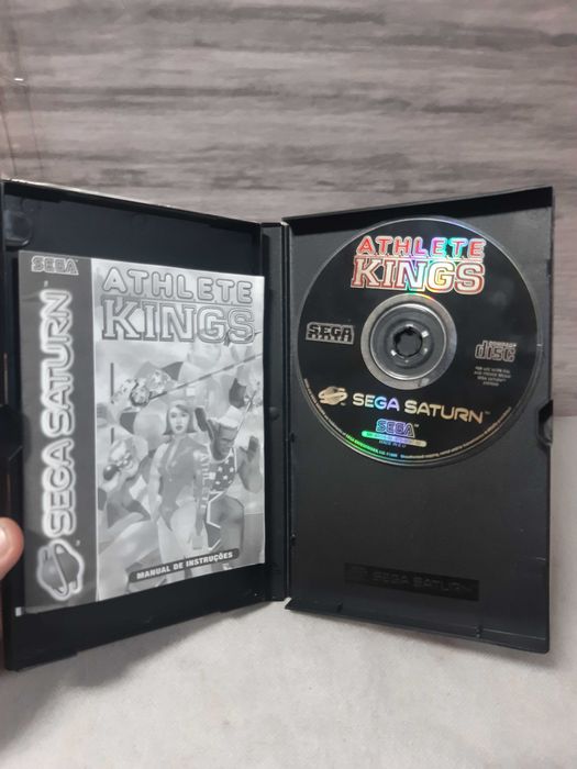Jogo Sega Saturn Athlete Kings