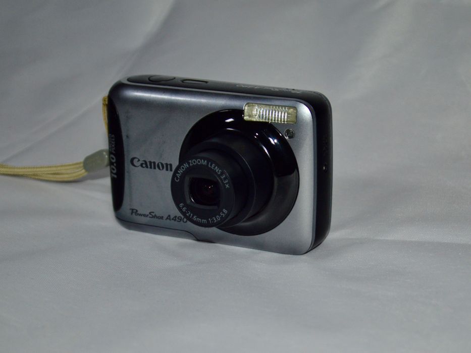 Canon PowerShot A490 10МП 3.3x компактный CCD цифровий Sony фотоапарат