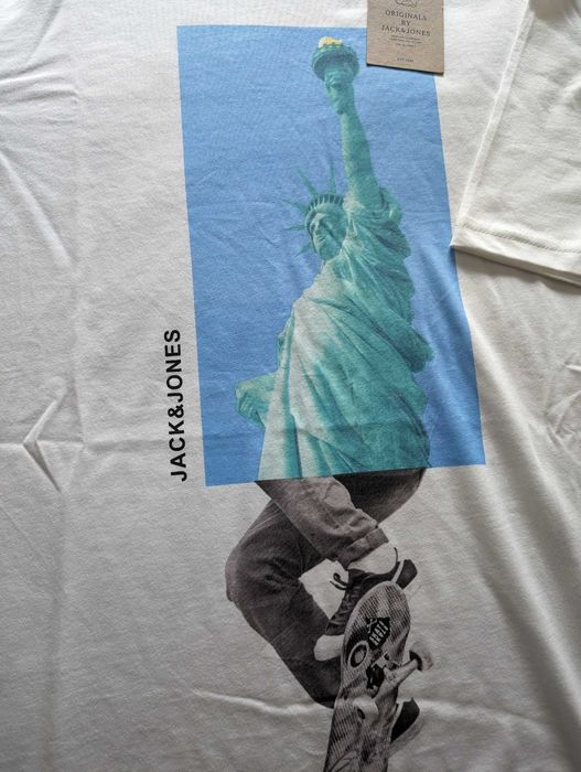 T-Shirt Jack & Jones Originals Branca M