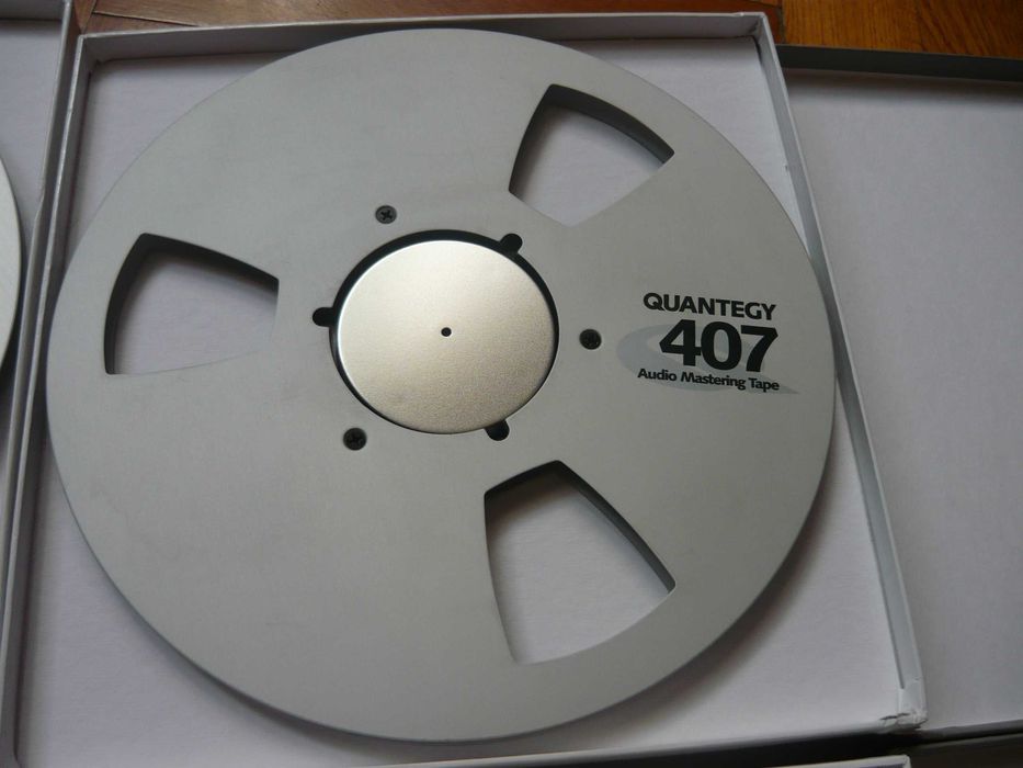 Quantegy aluszpule 26,5 cm w oryginalnych pudelkach